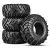 GoHobby 2.2inch Crawler Tires 4Pcs RC Rubber Tyre Set Wheel Tires for Tamiya Blackfoot Axial SCX10 RR10 Wraith 1/10 RC Rock Crawler Truck view 1