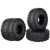 CrazyHobby 1.9 Crawler Tires with Foam Inserts for Traxxas TRX-4 Axial SCX10 II III 1/10 RC Rock Crawler Car view 1