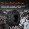CrazyHobby 1.9 Crawler Tires with Foam Inserts for Traxxas TRX-4 Axial SCX10 II III 1/10 RC Rock Crawler Car view 4