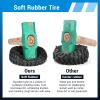 GoHobby 1.9" Crawler Tires  4.48" (114mm) Soft Rubber Tires with Foam Inserts for Axial SCX10 II III RR10 Wraith (1/10 Scale, 4PcS) view 3