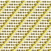 48" Swirl Metallic Gold Mardi Gras Beads (Dozen) view 1