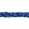 48" Swirl Metallic Royal Blue Mardi Gras Beads - 1 Dozen (12 Necklaces) view 3