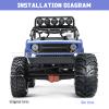 FriHobby 2.2 RC Crawler Tires Super Soft Good Grip for 1/10 Scale Rock Crawler Car fit TRX4 Axial Wraith SCX10 III II Redcat Gen 8 view 4