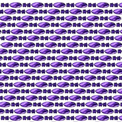 48" Swirl Metallic Purple Mardi Gras Beads - 1 Dozen (12 Necklaces)