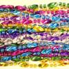 48" Swirl Metallic 6 Color Mardi Gras Beads - 1 Dozen (12 Necklaces) view 3