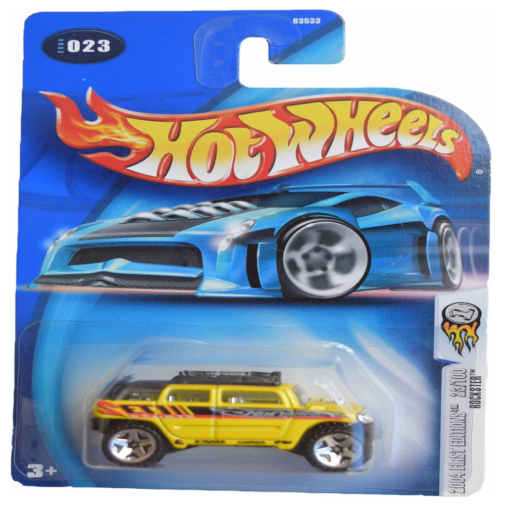 Hot Wheels Rockster - Yellow 2004 First Editions 23/100
