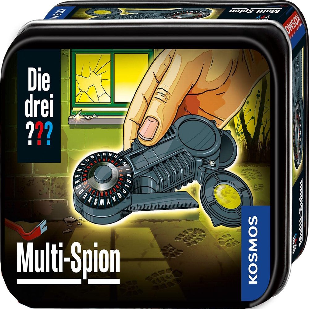 Die drei ??? Kosmos Multi-Spy Detective Gadget Detective Toy Agent Equipment for Children Aged 8+ The Three Question Mark Toy, Detective Equipment, Detective Set