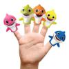 Nickelodeon Baby Shark 5 Pc Finger Puppet Set - Party Favors, Educational, Bath Toys, Story Time, Beach Toys, Playtime,5 Count (Pack of 1) view 1