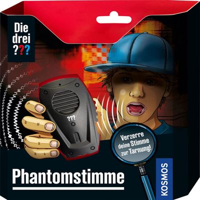 Die drei Kosmos Phantom Voice Recorder with Voice Changer, Detective Toy, Detective Equipment, Detective Set, Children's Birthday Gift, Gift for Children from 8-12 Years