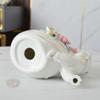 Ceramic Piggy Bank,Creative Cute Coin Bank,Decoration Money Bank,Unique Birthday Christmas New Year Gift for Kids view 4