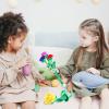 18 Pcs Plush Rose Flower Stuffed Bendable Stems Plush Bouquet Toy Soft Floral 12.6 Inch for Graduation 2025 Mother's Day Valentines Day Girl Girlfriend Wife Family and Friends(18 Pcs Colorful Series) view 2