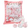 Civaner Cute Plush Pillow Kawaii Room Decor Throw Pillow Removable Stuffed Animal Fluffy Christmas Home Decor Gifts(Bunny) view 1