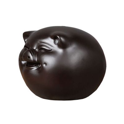 YKHB Piggy Bank,Large-Capacity Coin Bank,Solid Wood Hand-Carved Money Bank,Great Home Decoration,Best Christmas Birthday Gifts