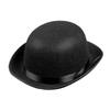 Boland Bowler Hat Melon Hat Kids Felt Look with Satin Ribbon Charleston Style 1920s for Costume Carnival Theme Party view 1