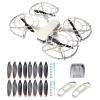 360 Mini 2 Propeller Guard+16Pcs Low-Noise Propellers and Quick-Release Blades Props+Gimbal Protector Cover+1Pair Propellers Holder for DJI Mini 2/Mini 2 SE/Mini SE/Mini 4K Drone Accessories view 1