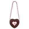 Boland 54288 Shoulder Bag Folk Festival, Size 23 x 23 cm, with Zip and Shoulder Strap, Bag, Bavarian Costume, Dirndl, Costume, Carnival, Theme Party view 2