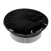Boland 33020  Black Rock Hat, Black/Silver with Elastic Band, Rock Star, Punk Lady, Hat, Costume, Carnival, Theme Party view 4