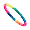 Boland 64522 Rainbow Bracelet in Rainbow Colours, Neon Look, Pride Outfit, Costume, Carnival, Theme Party, CSD, standard size, Nylon view 3