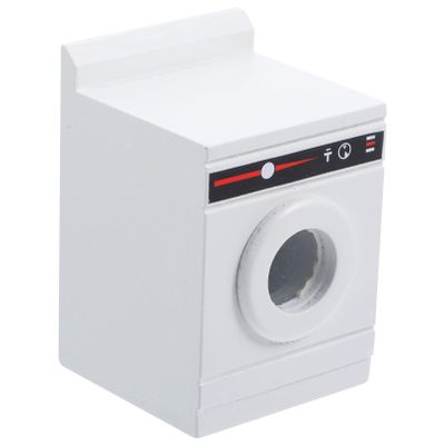 Dollhouse Furniture Miniature Dollhouse Washing Machine 1: 12 Scale Miniature Laundry Room Furniture for Appliance Toy Cloth Washer