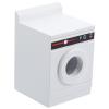 Dollhouse Furniture Miniature Dollhouse Washing Machine 1: 12 Scale Miniature Laundry Room Furniture for Appliance Toy Cloth Washer view 1