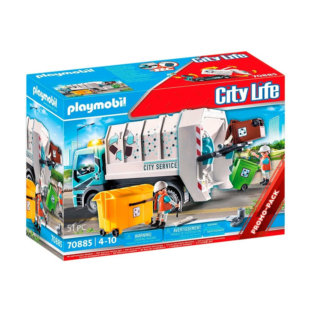 PLAYMOBIL City Recycling Truck 2022 Version
