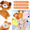 HyDren 32 Pcs Finger Puppets Set for Toddlers Mini Stuffed Animals Finger Puppets Bulk Soft Velvet kidsToys for Storytelling, Role Playing, Teaching, and Birthday Party Supplies view 4