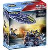 Playmobil Police Parachute with Amphibious Vehicle view 1