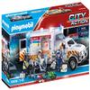 Playmobil Rescue Vehicles: Ambulance with Lights and Sound view 1