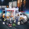 Playmobil Rescue Vehicles: Ambulance with Lights and Sound view 2
