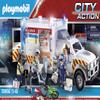 Playmobil Rescue Vehicles: Ambulance with Lights and Sound view 3