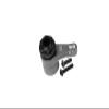 Aluminum 7075 23T Servo Horn With Built-In Spring (2 Positioning Holes) For Axial 1/10 RBX10 Ryft Rock Bouncer AXI03005 / Losi 1/8 LMT Solid Axle Monster Truck LOS04022-3Pc Set Gray Silver view 1