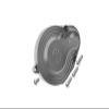 Axial 1/10 RBX10 Ryft 4WD Rock Bouncer AXI03005 Upgrade Parts Aluminum Main Gear Cover - 5Pc Set Gray Silver view 1