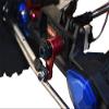 Aluminum 7075 23T Servo Horn With Built-In Spring (2 Positioning Holes) For Axial 1/10 RBX10 Ryft Rock Bouncer AXI03005 / Losi 1/8 LMT Solid Axle Monster Truck LOS04022-3Pc Set Black view 4