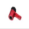 Aluminum 7075 23T Servo Horn With Built-In Spring (2 Positioning Holes) For Axial 1/10 RBX10 Ryft Rock Bouncer AXI03005 / Losi 1/8 LMT Solid Axle Monster Truck LOS04022-3Pc Set Red view 2