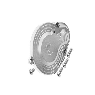 Axial 1/10 RBX10 Ryft 4WD Rock Bouncer AXI03005 Upgrade Parts Aluminum Main Gear Cover - 5Pc Set Silver