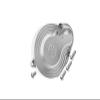 Axial 1/10 RBX10 Ryft 4WD Rock Bouncer AXI03005 Upgrade Parts Aluminum Main Gear Cover - 5Pc Set Silver view 1