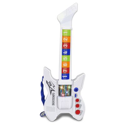 Bontempi | InfraGroove Infrared Rock Guitar for Fantastic Sounds and Innovative Rhythms, White