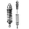 AllinRC 4Pcs All Metal Aluminum Front & Rear RC Shocks for 1/10 RC Truck Traxxas Slash Rustler Stampede Hoss 4X4 Replace 5862 3760 3762 (Gray) view 4