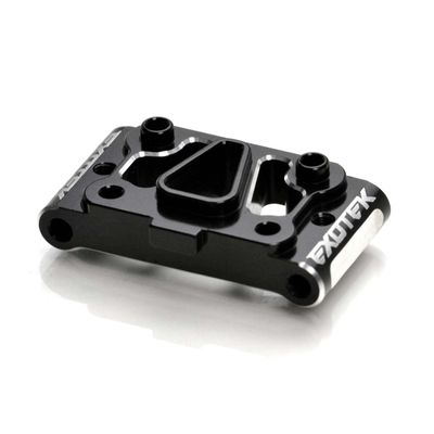 EXOTEK RACING LLC 22S Hd Front Pivot 7075 Black W/Silver ETK2025 Electric Car/Truck Option Parts