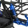 AllinRC 4Pcs All Metal Aluminum Front & Rear RC Shocks for 1/10 RC Truck Traxxas Slash 4x4 Rustler 4X4 shocks Stampede 4X4 shocks Hoss 4X4 Replace 5862 3760 3762 (Blue) view 4
