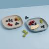 ana baby 2 Pack Silicone Feeding Suction Plates for Babies and Toddlers, BPA Free, Dishwasher, Microwave and Freezer Safe view 2