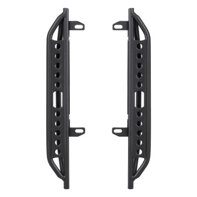 AllinRC RC Crawler Rock Sliders Metal Side Pedal Step Running Boards Foot-Plate for Axial SCX10 III Body Shell Accessories