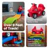 Step2 Up & Down Roller Coaster Rapid Ride & Hide with Farther & Faster Track Expansion Pack | Extra 4 Feet of Coaster Track view 4