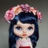Blythe Doll Clothes 1/6 BJD Doll Fashion Doll Clothing Blythe Doll Headband Pullip Doll Clothes BJD Dolls Pullip Doll Headband BJD Doll 1/6 Doll Flower Band view 4