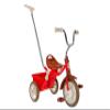 Italtrike Passenger Tricycle with Push Handle and Basket for Toddlers and Kids, Superior Engineering, Strong and Durable, Easy Assembly, Adjustable Seat, Ages 2-5 (Champion Red) view 1