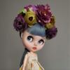 Blythe Doll Clothes 1/6 BJD Doll Fashion Doll Clothing Blythe Doll Headband Pullip Doll Clothes BJD Dolls Pullip Doll Headband BJD Doll 1/6 Doll Flower Band view 2
