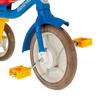 Italtrike Transporter Classic Outdoor Tricycle with Basket for Toddlers and Kids, Superior Engineering, Strong & Durable, Adjustable Seat, Ages 2-5 (Blue/Red/Yellow) view 3