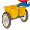 Italtrike Transporter Classic Outdoor Tricycle with Basket for Toddlers and Kids, Superior Engineering, Strong & Durable, Adjustable Seat, Ages 2-5 (Blue/Red/Yellow) view 4