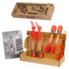 Zing Firetek Rocket Combo Pack, Light-Up Toys Include 2 Firetek Rockets (Fly up to 250 Feet), 2 Firetek Copters (Fly up to 150 Feet) and 1 Rip Zip Launcher, for Kids Ages 8 and Up view 2
