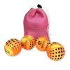 4 Pieces Washable Juggling Balls for Beginners and Professionals Set of 4 100g Each - Soft Easy Juggle Balls, Multiple Practice Juggling Ball Kits for Adults (Orange) view 1